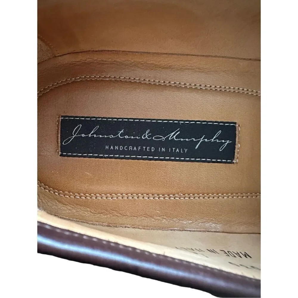 Johnston & Murphy Genuine Ostrich Tassel Loafers Men’s Size 10